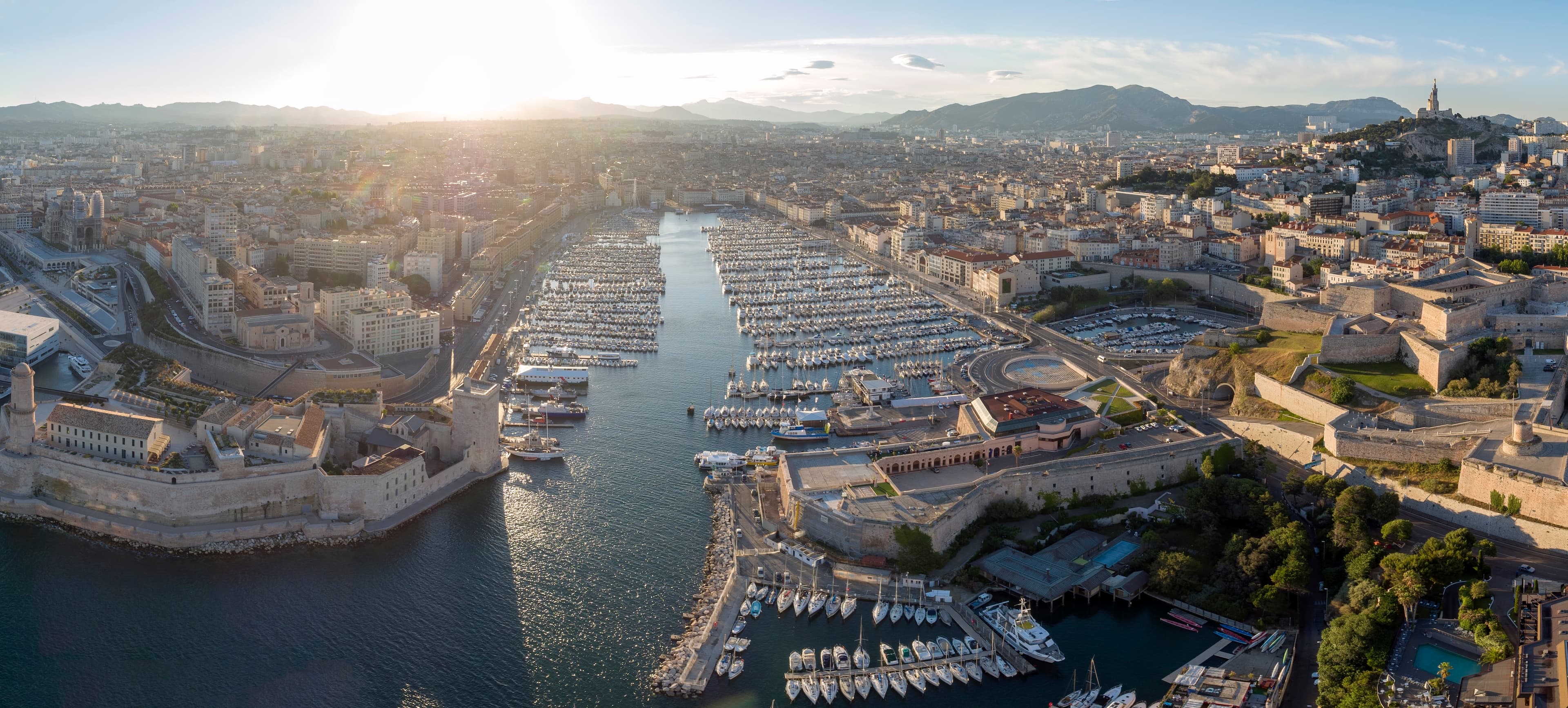Vue panoramique de Marseille
